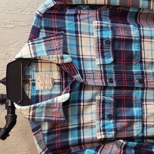 American Eagle Plaid Heritage Flannel